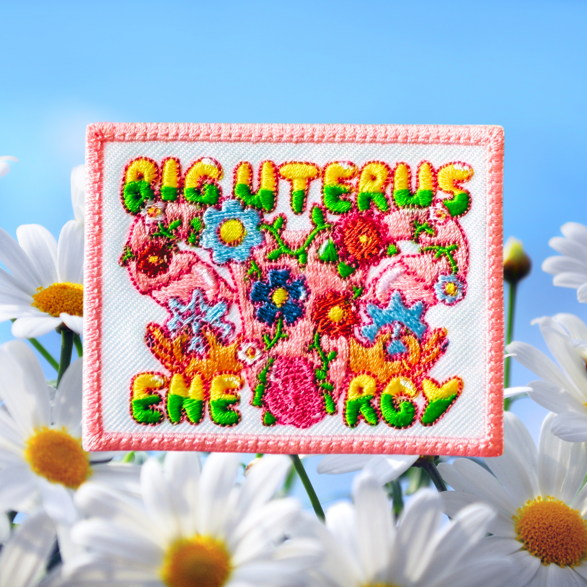 Big Energy Embroidered Patch