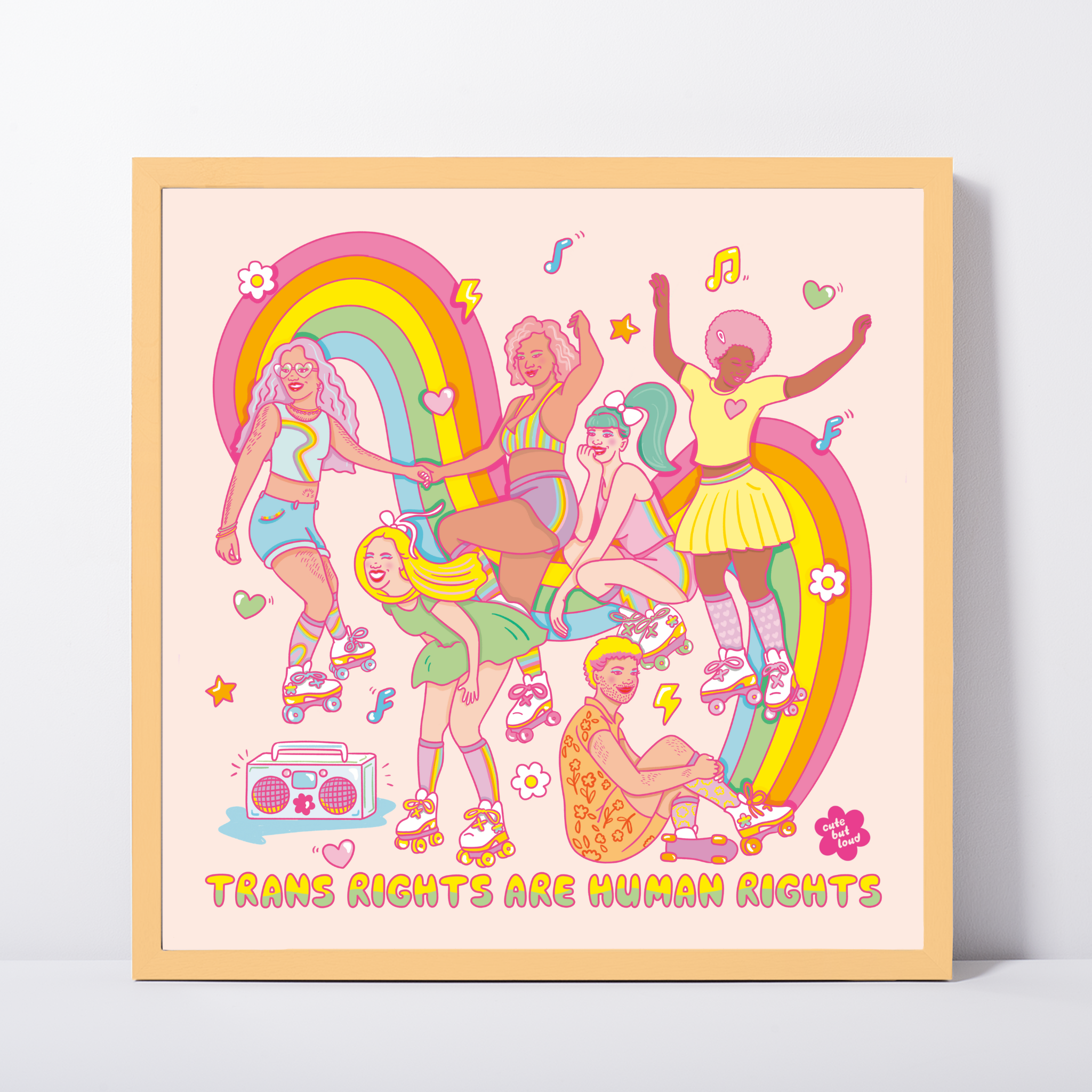 Human Rights Art Print