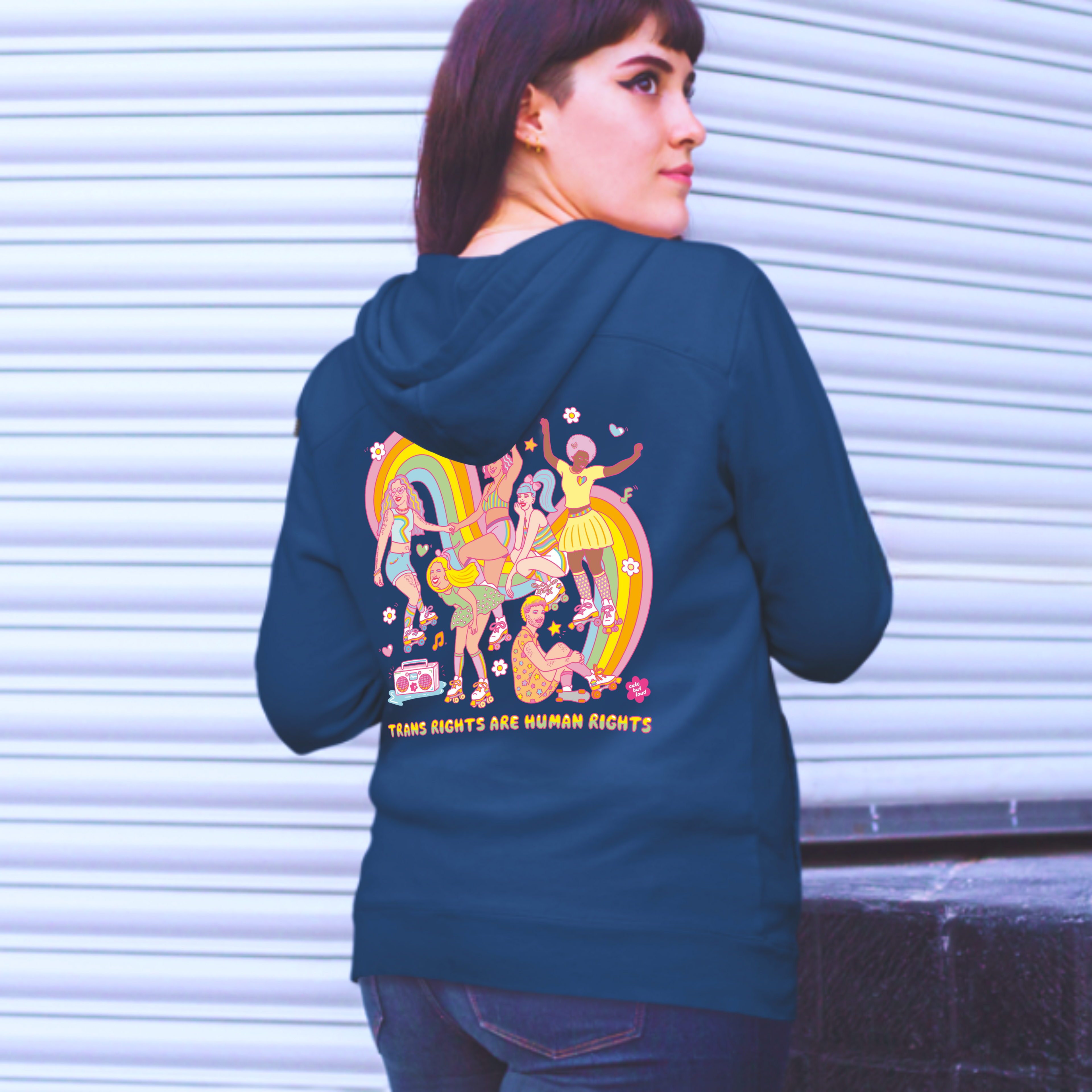 PPSWO Navy Blue Zip-up Hoodie