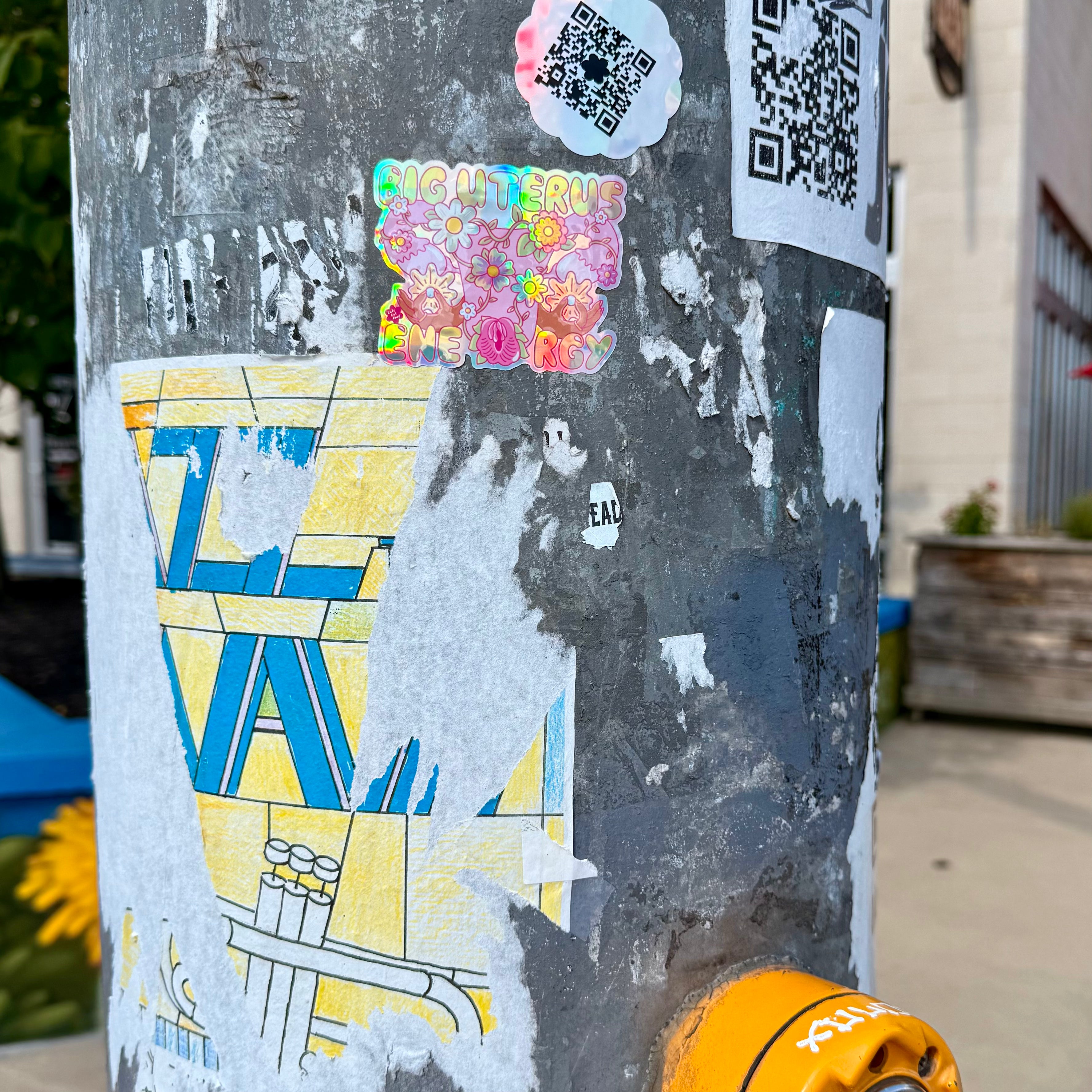 Big Energy Sticker Holographic