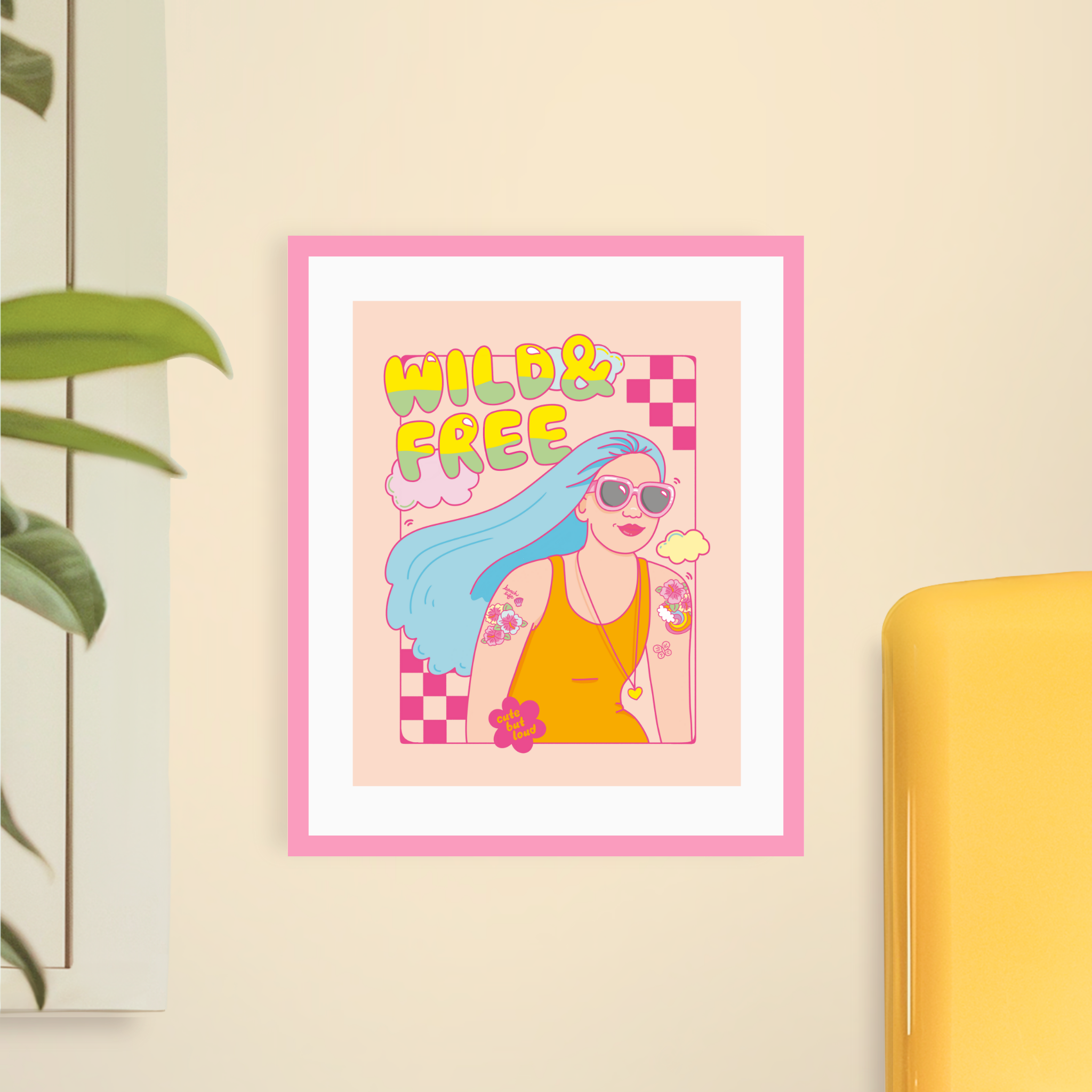 Wild and Free Art Print