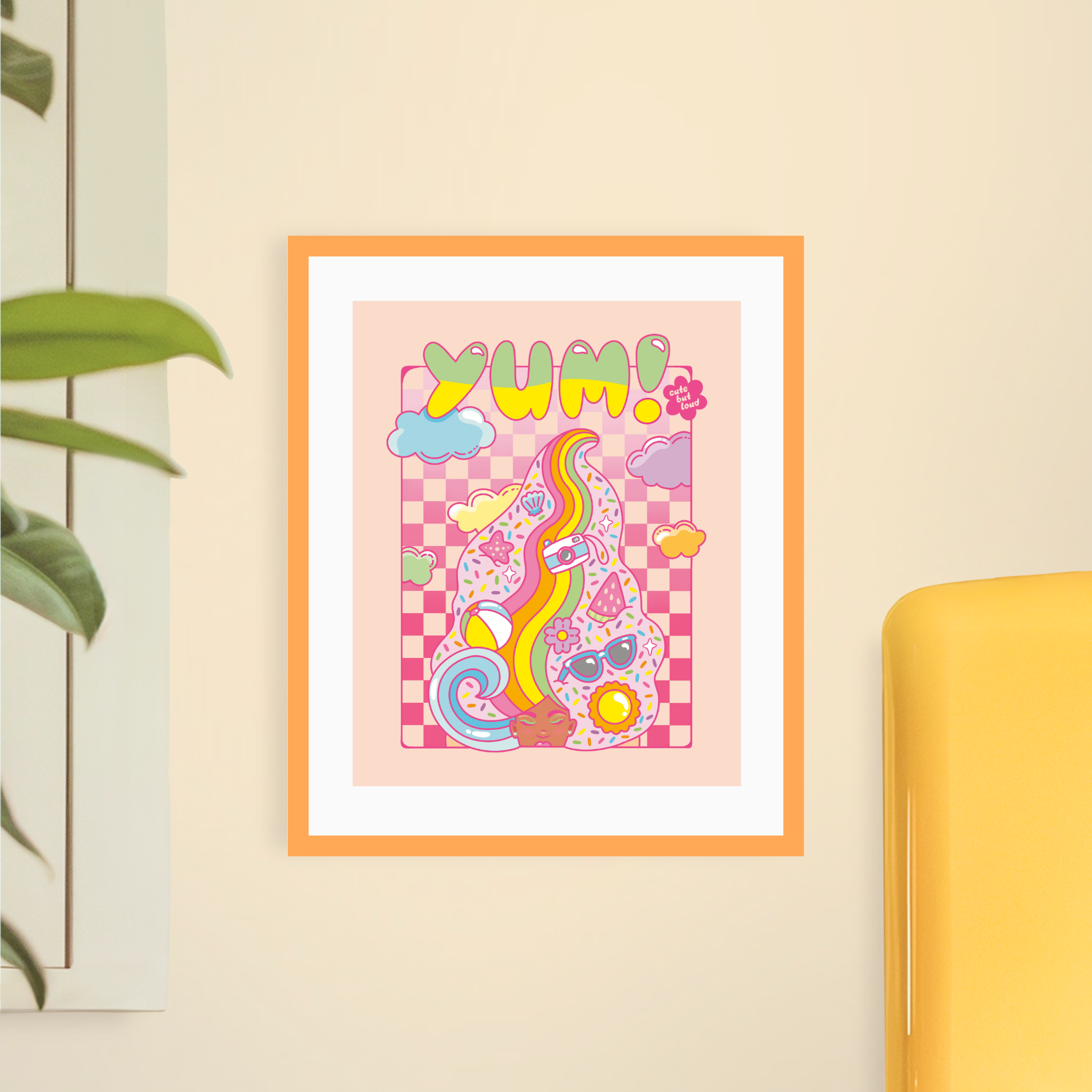 Ice Cream Swirl Art Print