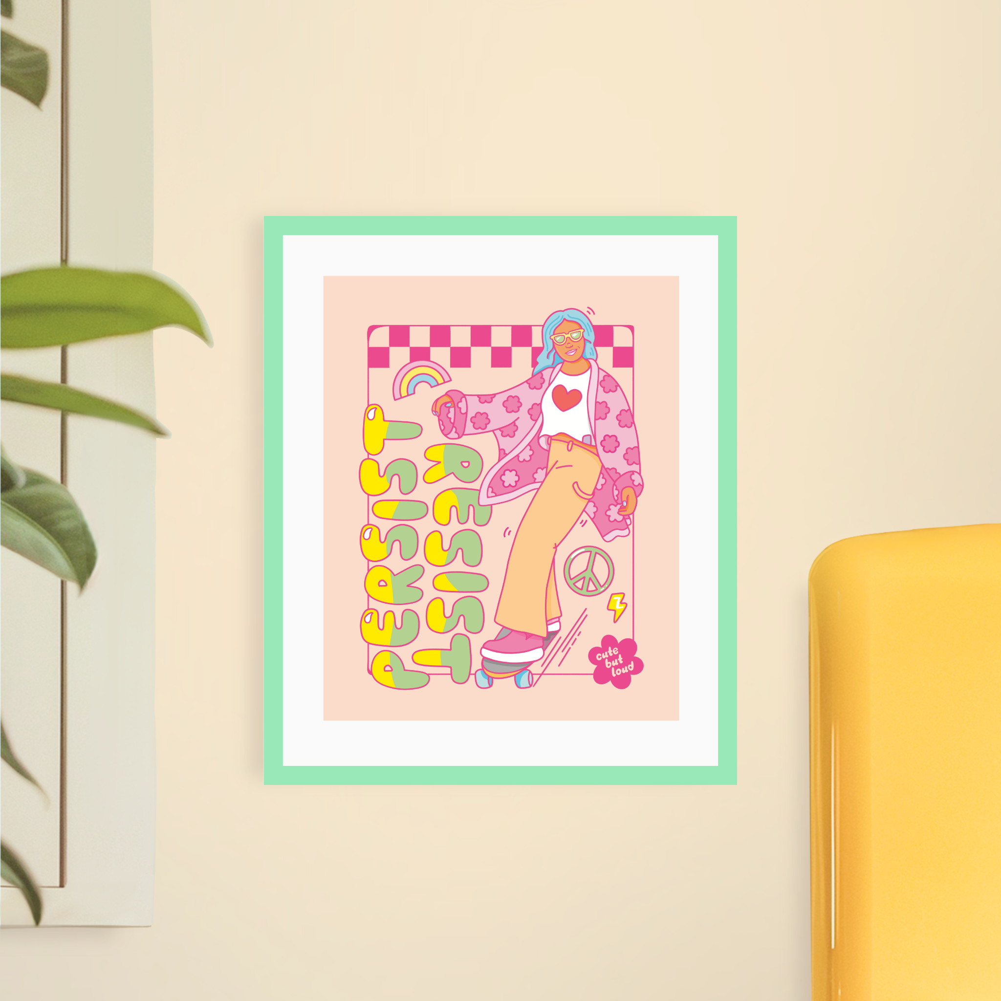 Persist and Resist Art Print