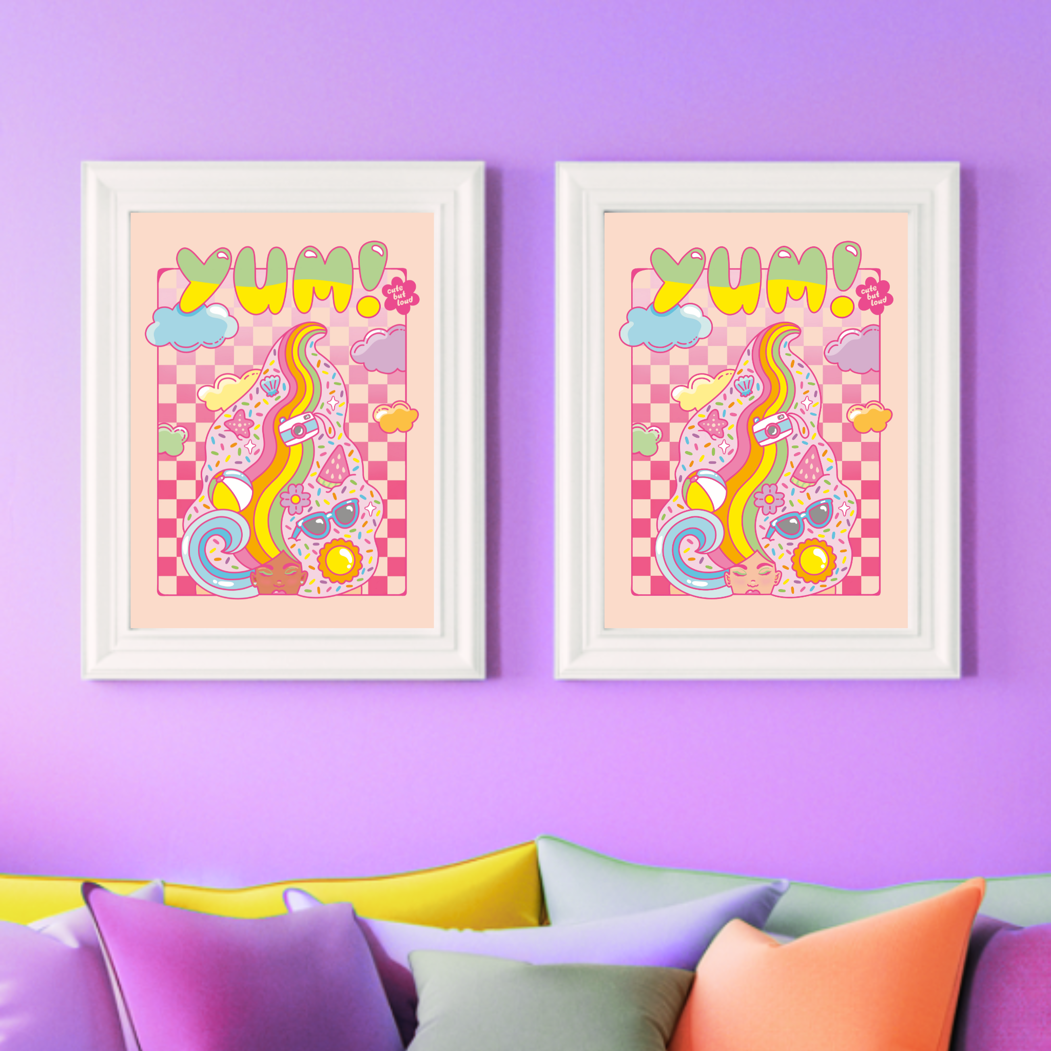 Ice Cream Swirl 8x10 Print