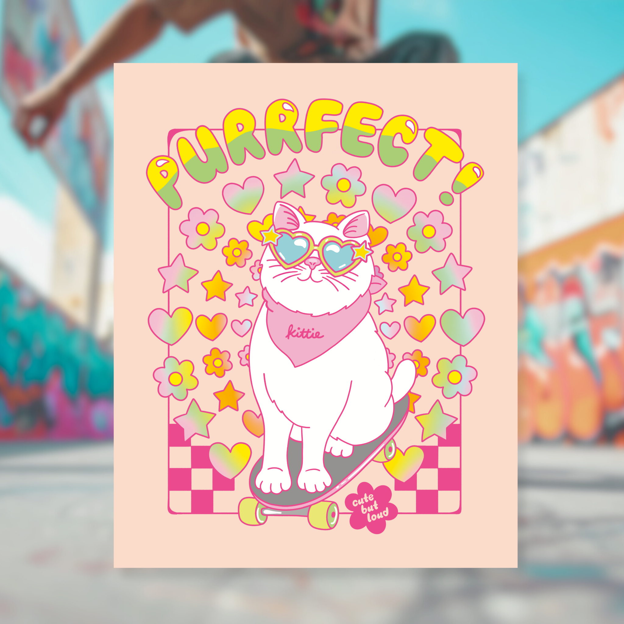 Purrfect Print Khao Manee