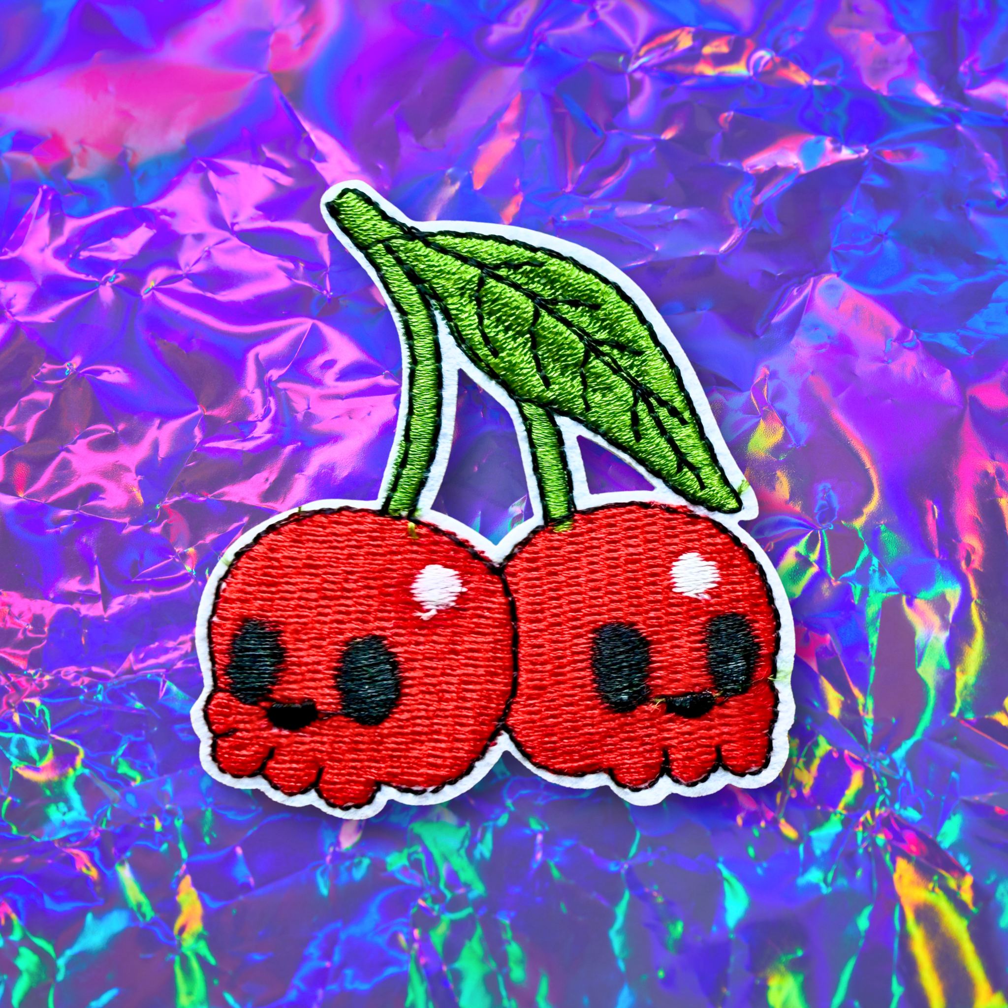 Cherry Skulls Patch