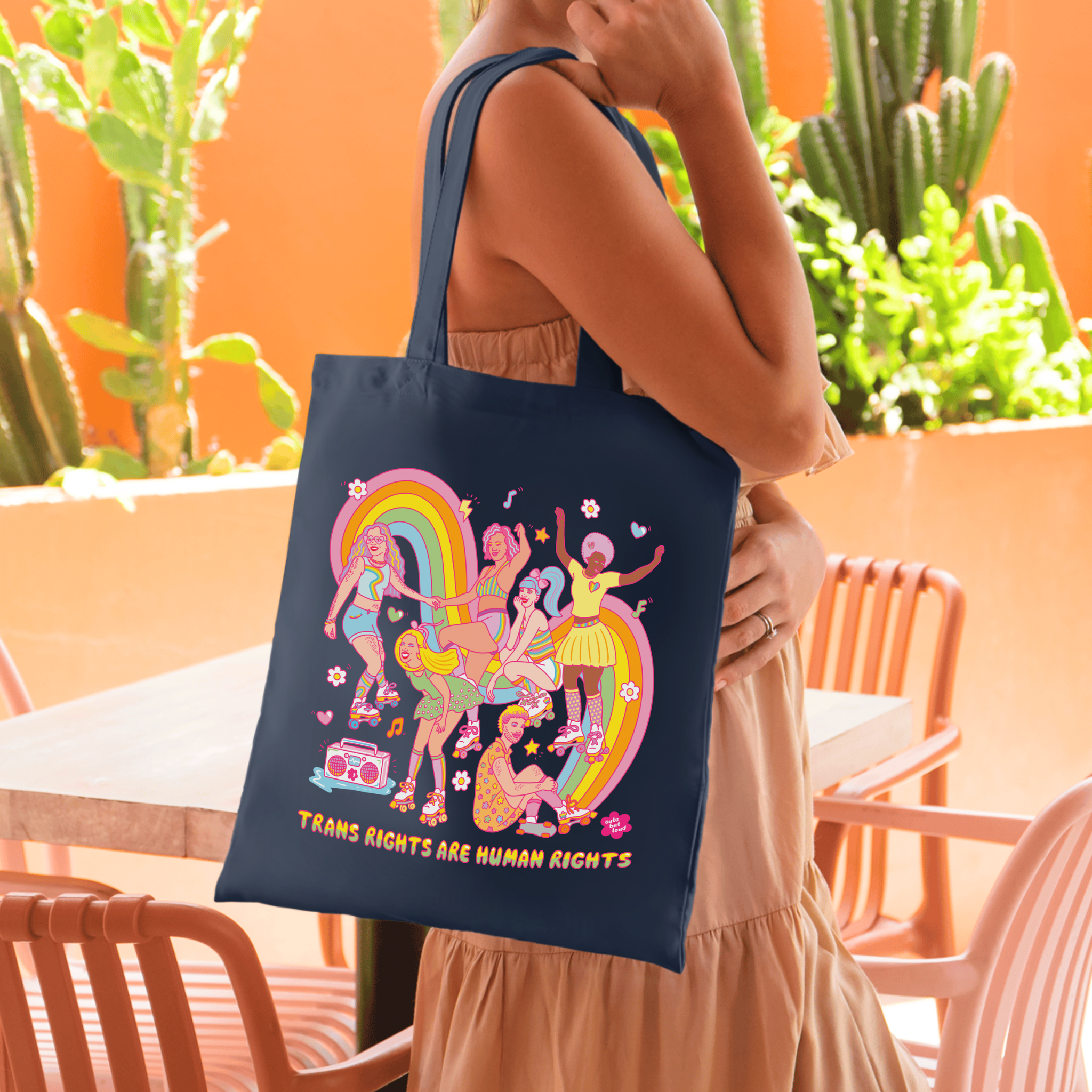 PPSWO Navy Canvas Tote