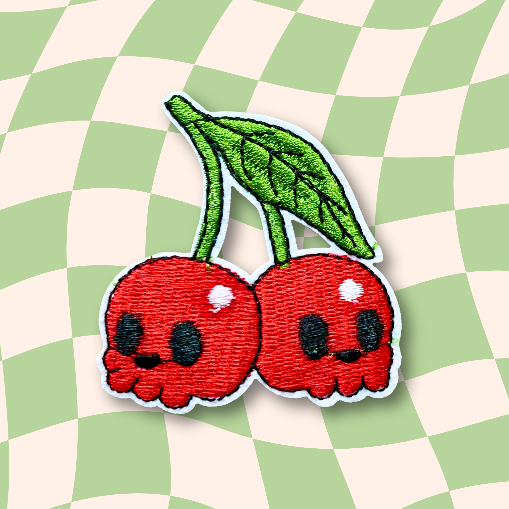 Cherry Skulls Patch