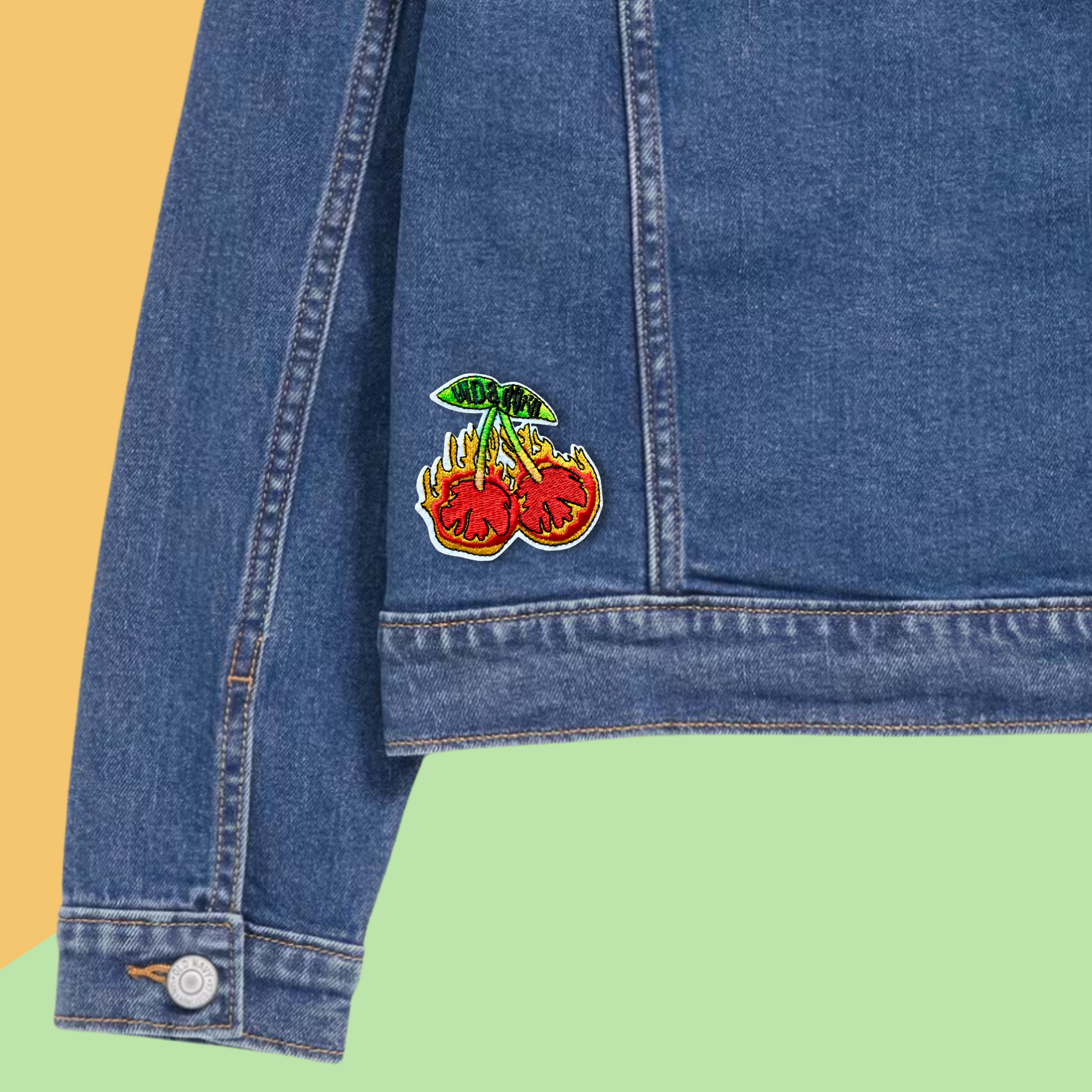Flaming Hot Cherries Patch