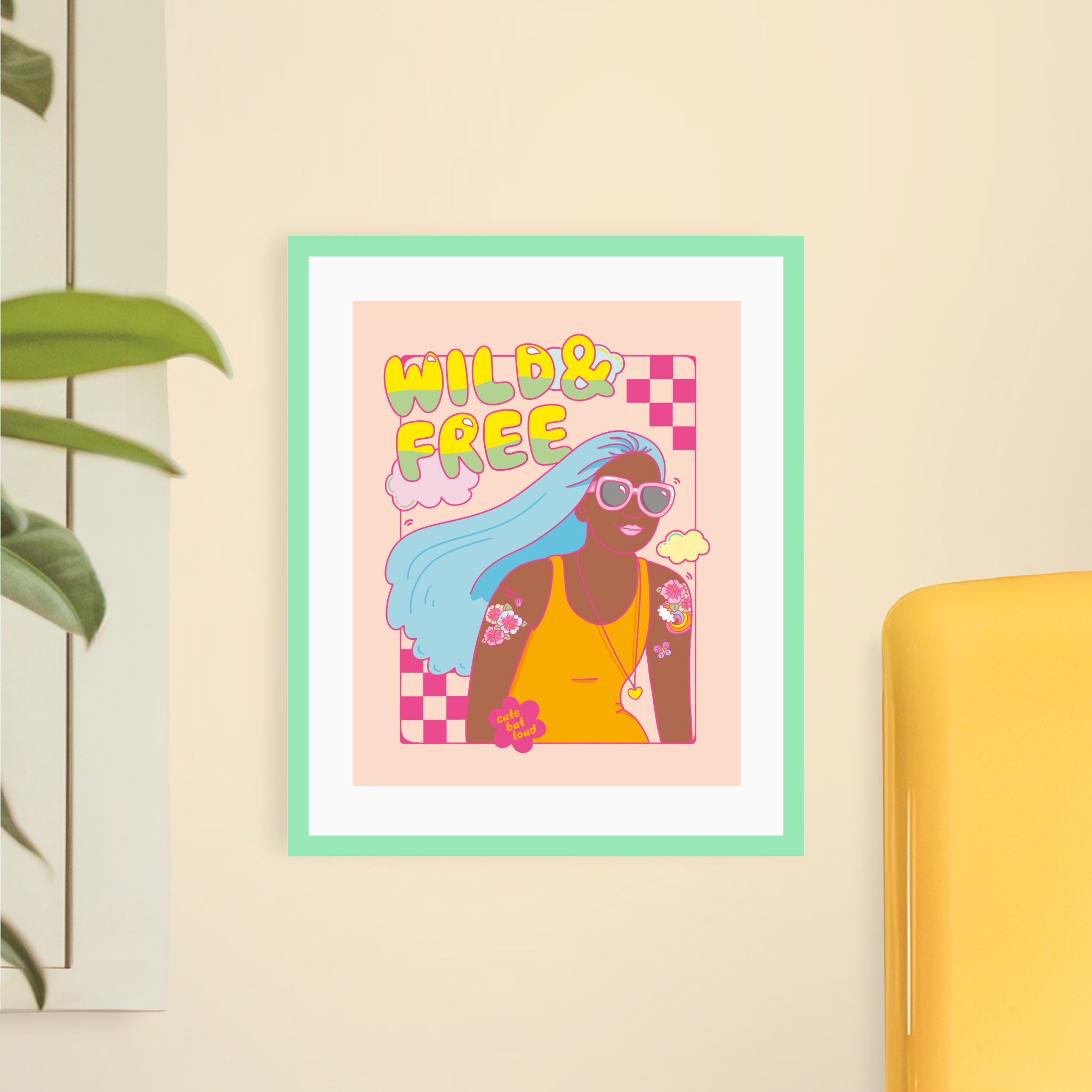Wild and Free Art Print