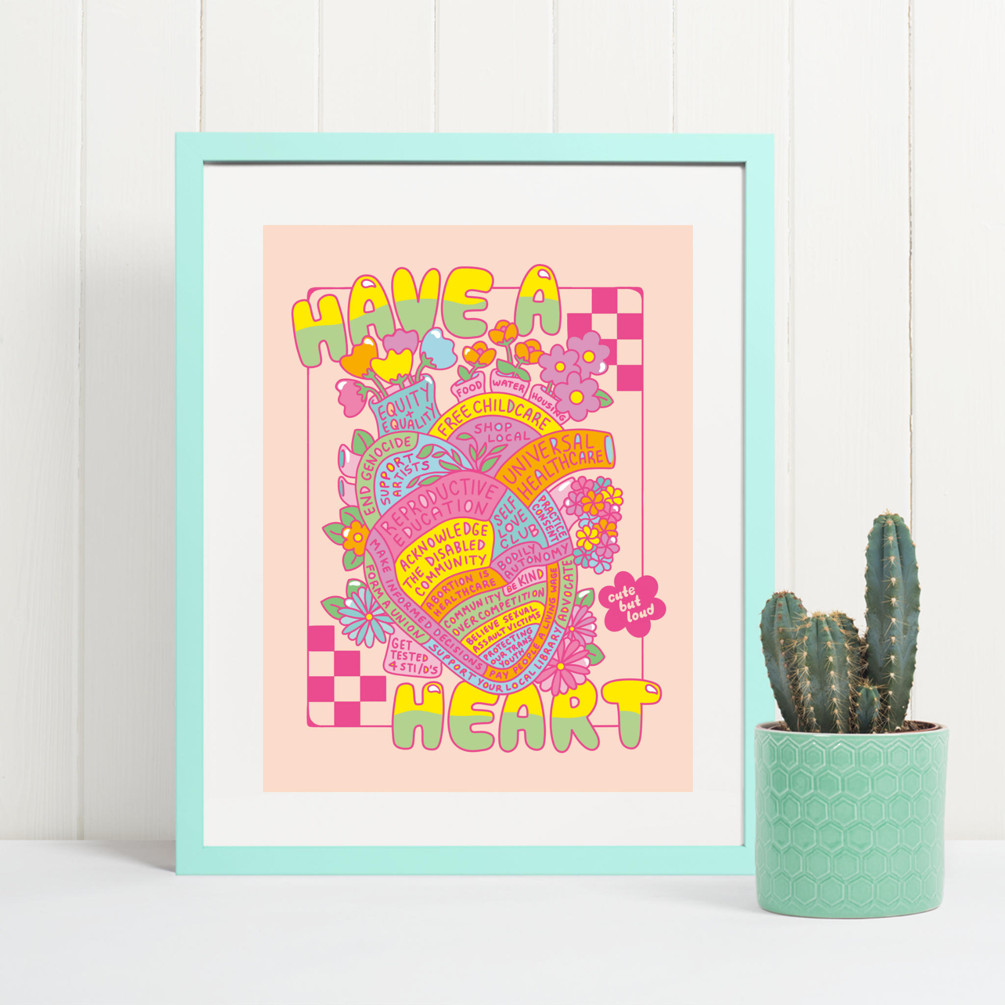 Have a Heart Art Print