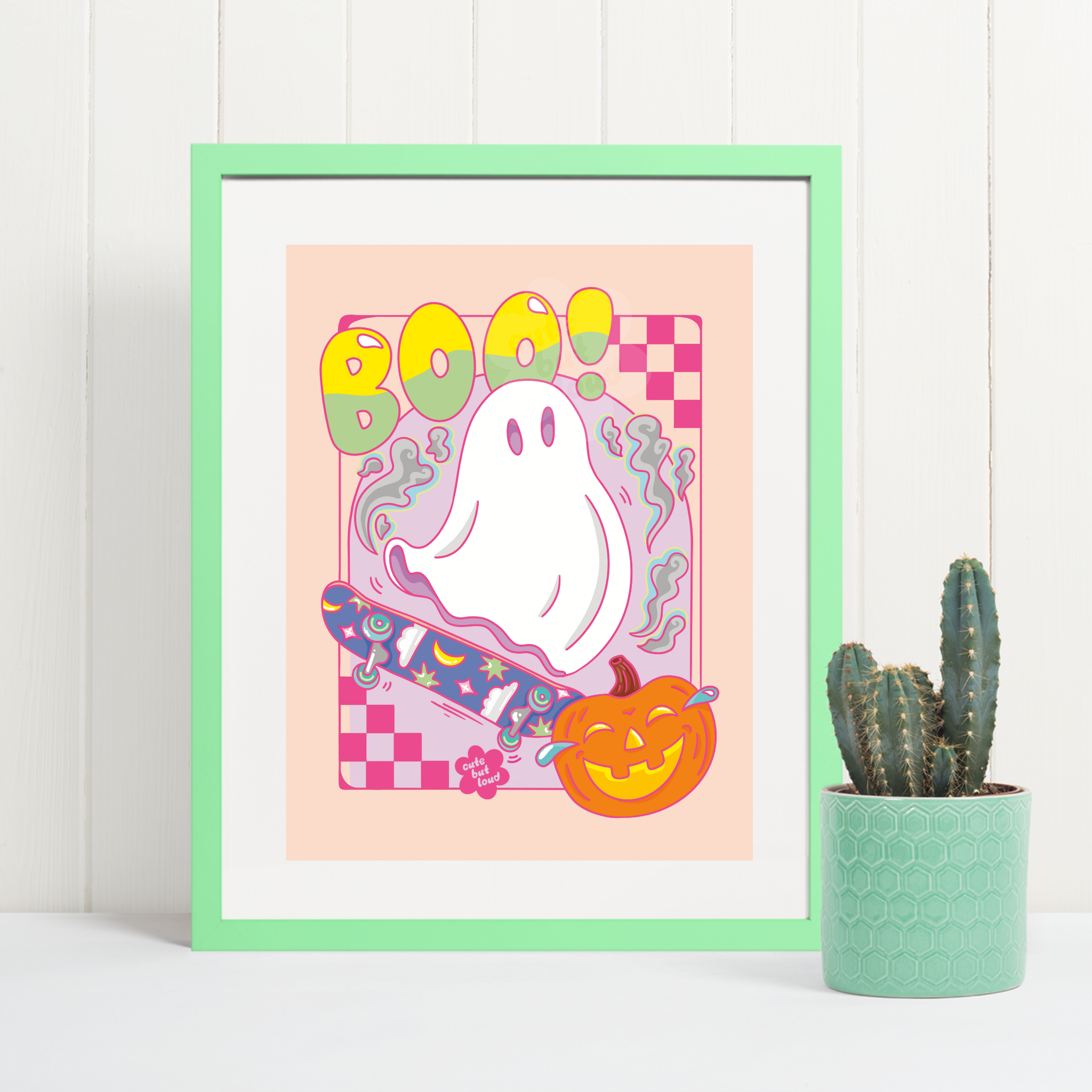 Skateboarding Ghost