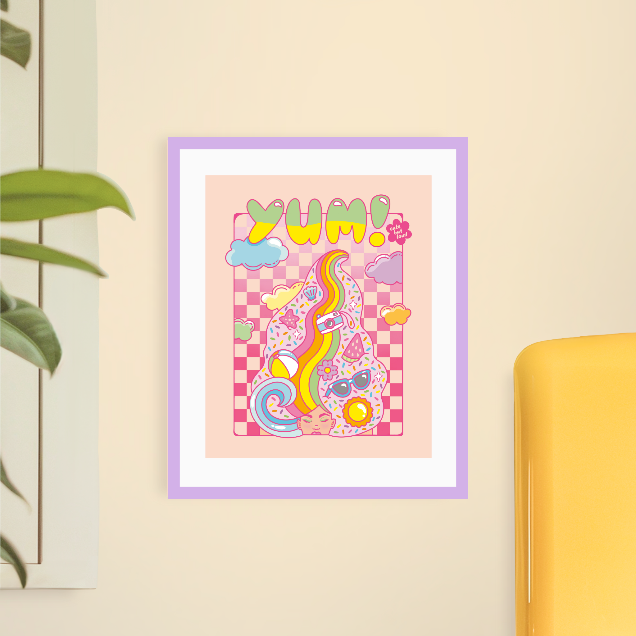 Ice Cream Swirl Art Print