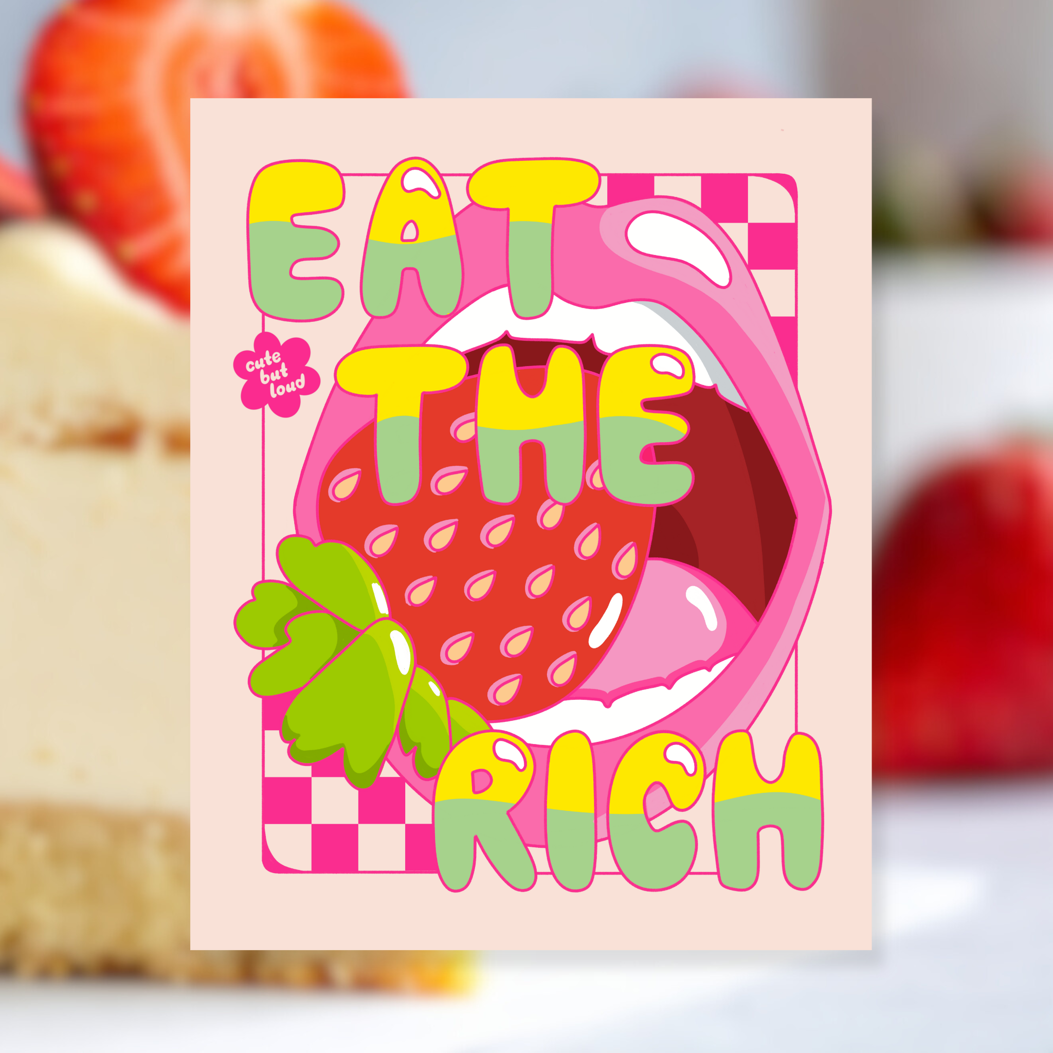 Eat The Rich Print