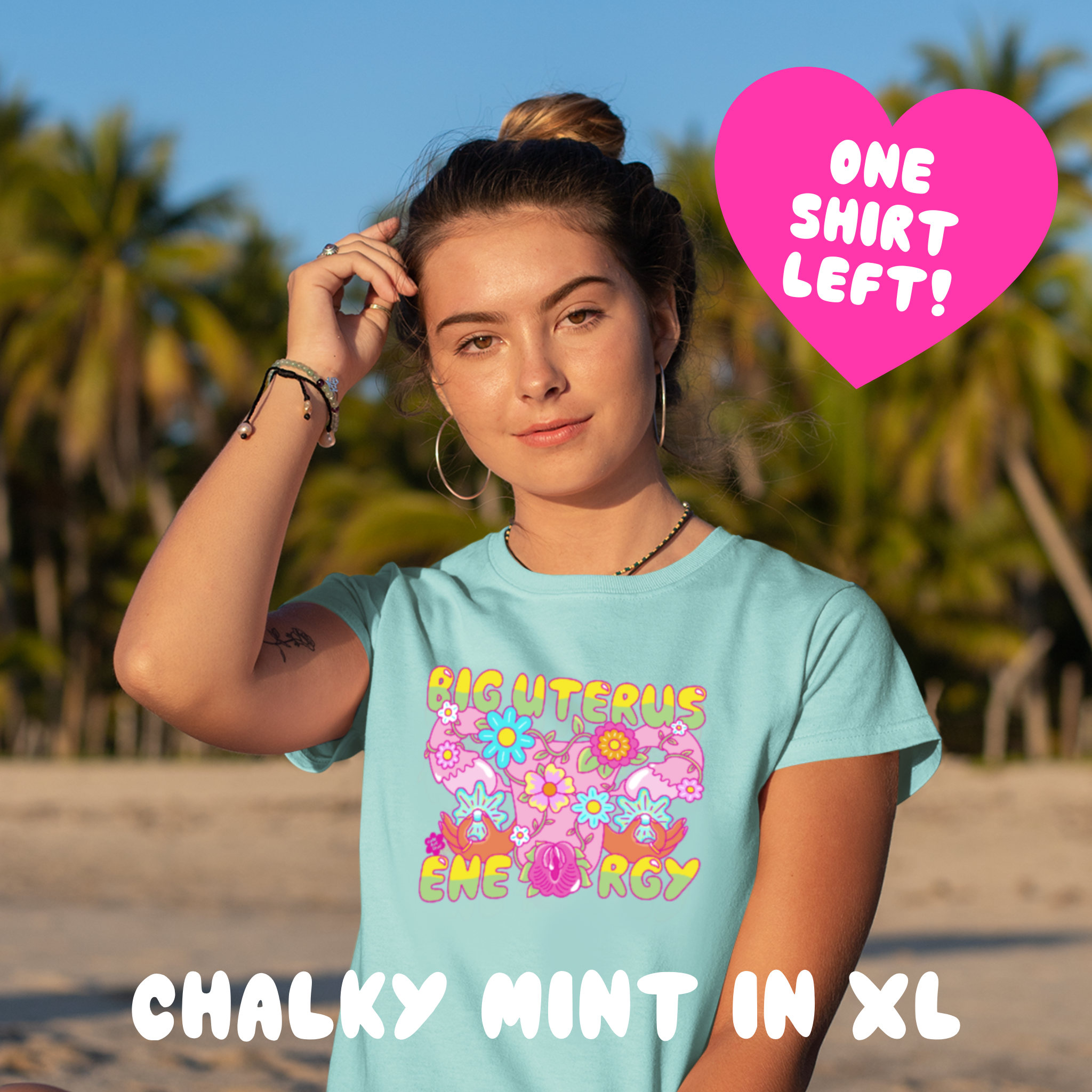 Big Energy Tee Chalky Mint