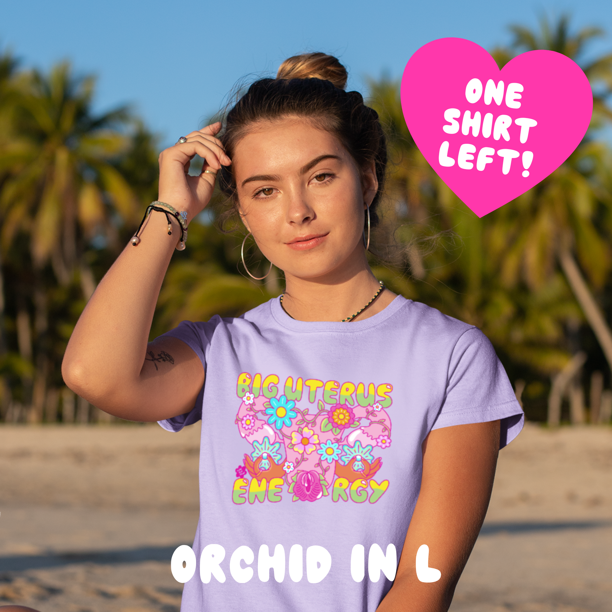 Big Energy Tee Orchid